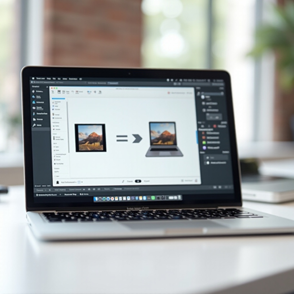 how do you decrease a photosize on a macbook
