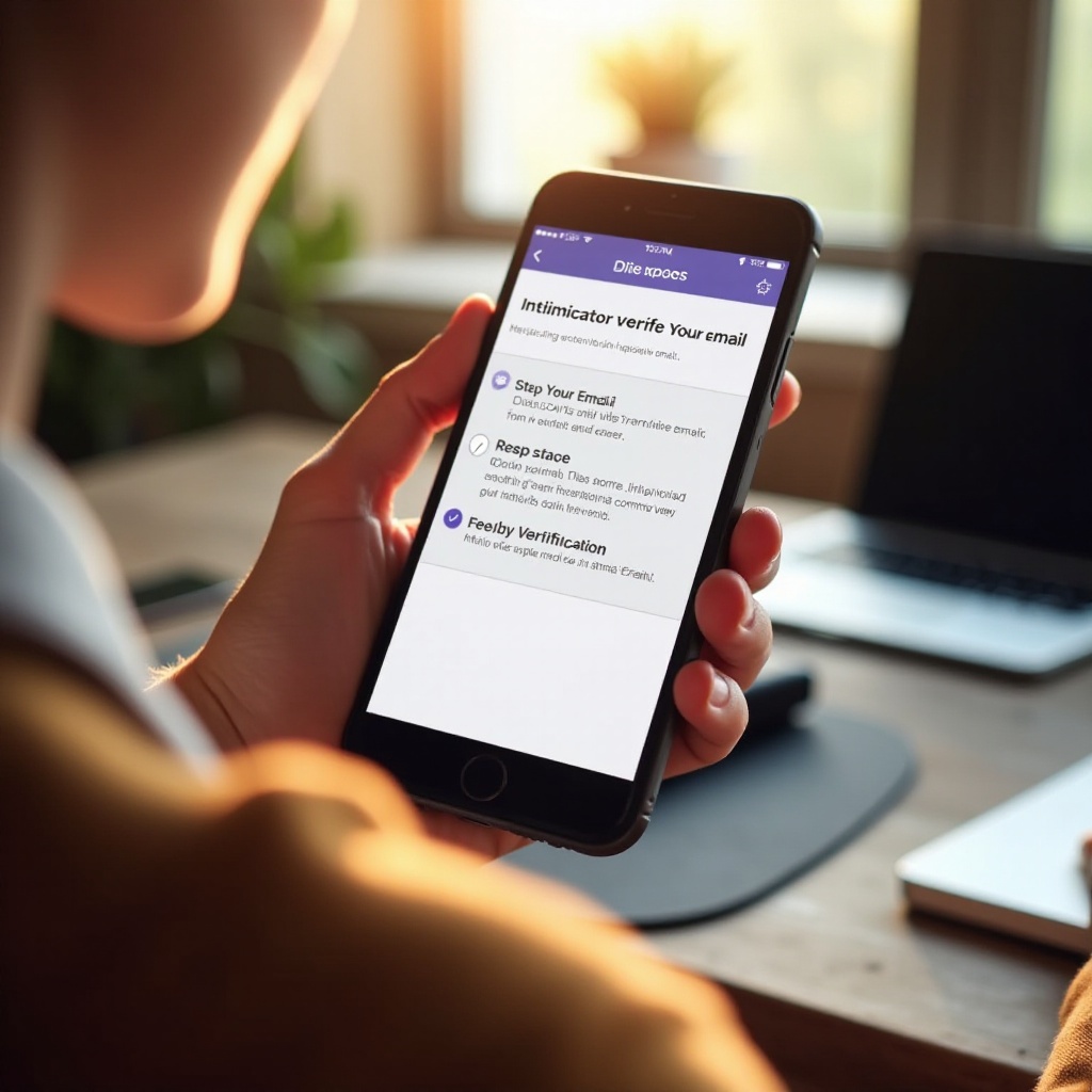 come verificare l'e-mail tramite l'app telefonica di Discord
