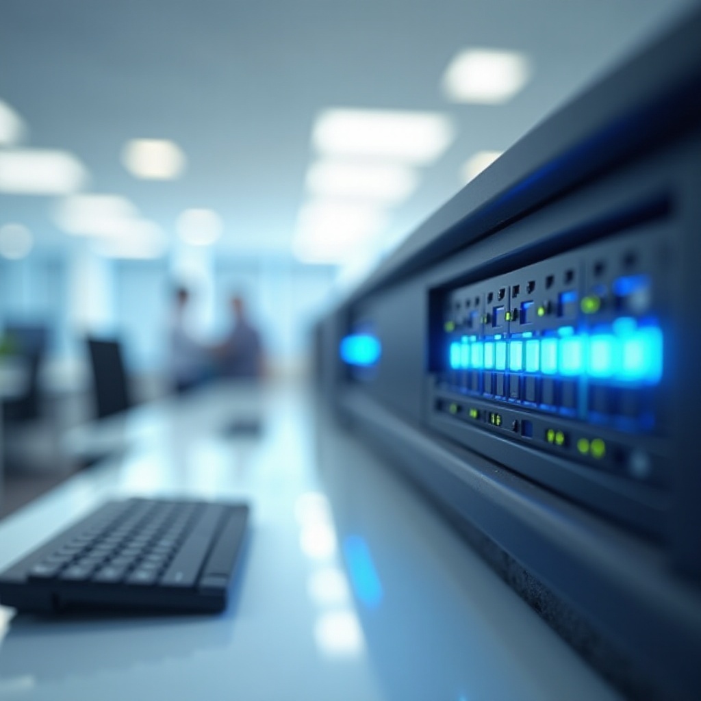 Router-Etikett auf dem Drucker