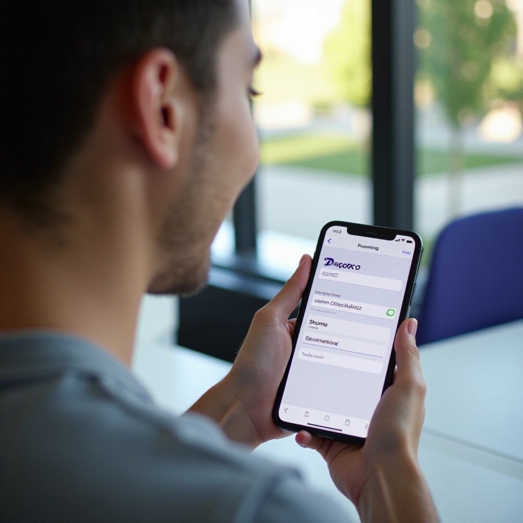 wie man die E-Mail über die Discord-Telefon-App überprüft