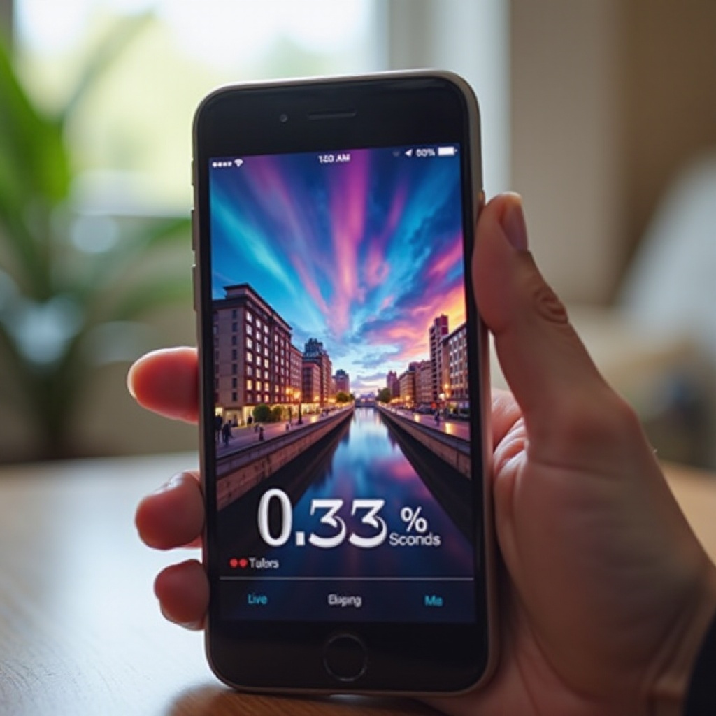 as fotos ao vivo ocupam mais espaço